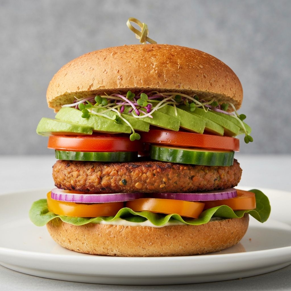 Alternative Protein Burger